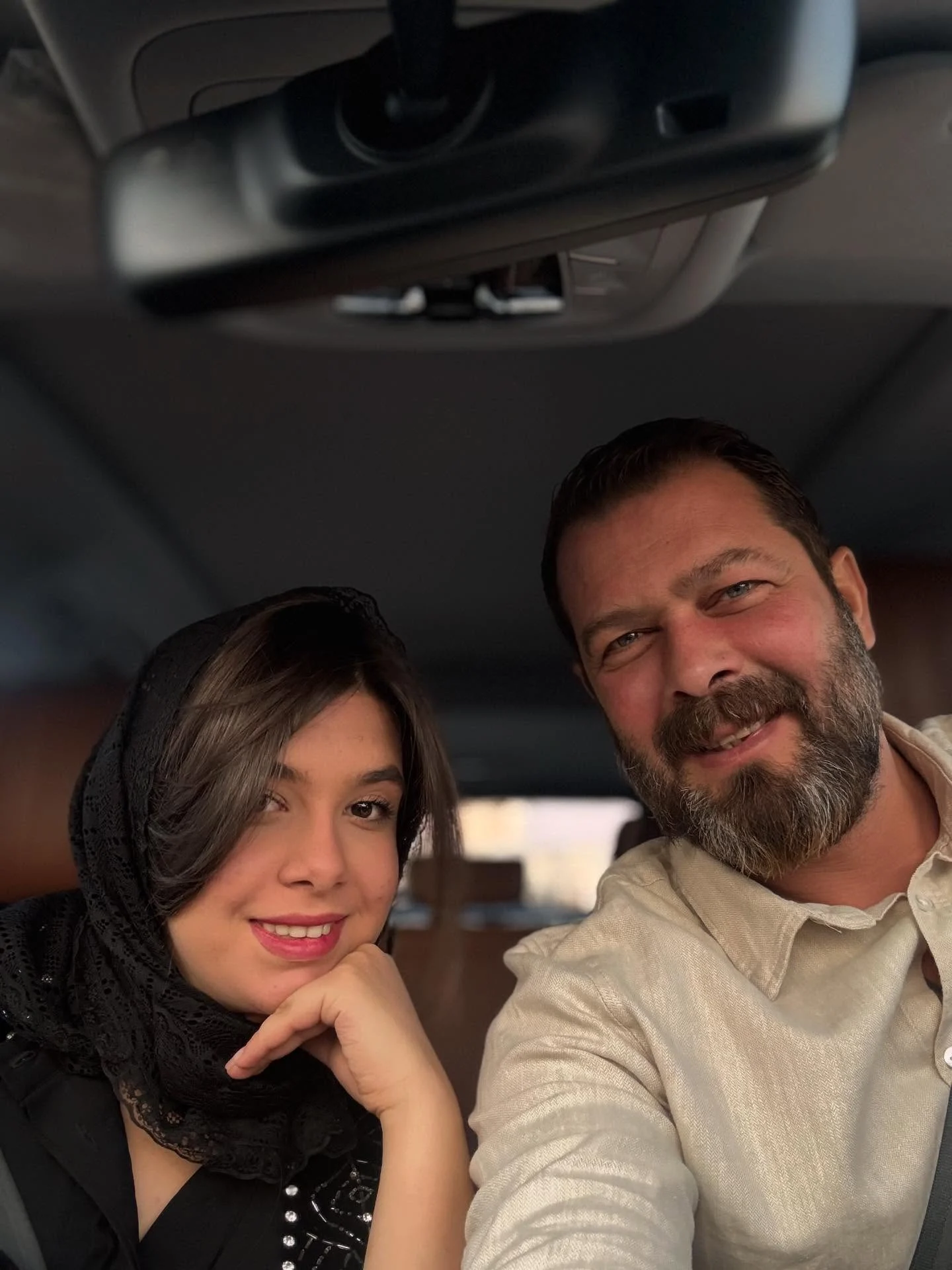 قاب پدر دختری پژمان بازغی جلب توجه کرد