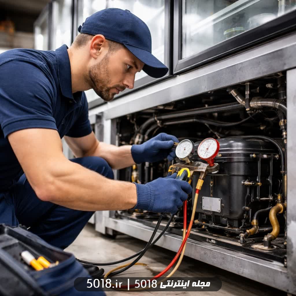 راهنمای انتخاب مرکز تخصصی تعمیر یخچال صنعتی و ایستاده در تهران
